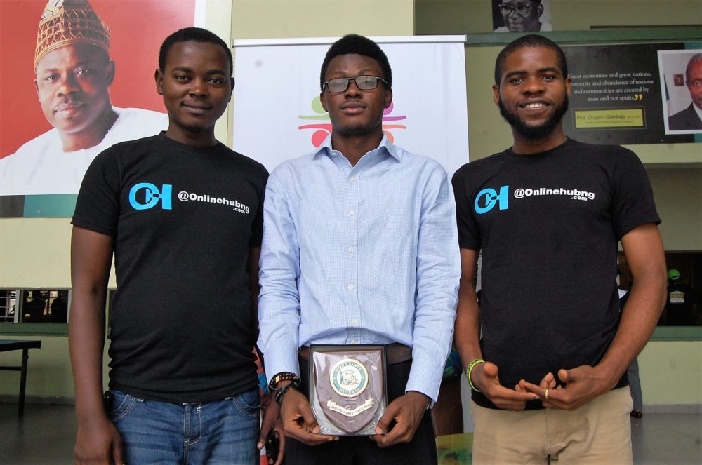 'Wole Oduwole speaking at a digital marketing event, training founders and marketers